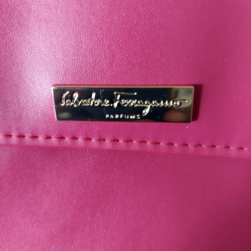 Salvatore Ferragamo"Perfume" Cosmetic Clutch - Picture 5 of 7